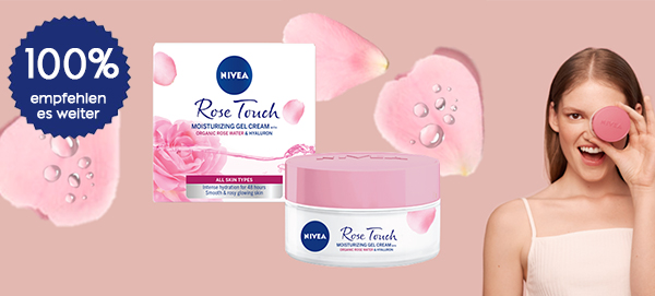 NIVEA Rose Touch Gel-Creme